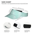 thumbnail image 3 of Balery Blue Bright Sport Wear Athletic Visor Sun Sports Visor Hat Visor Adjustable Cap for Women and Men (One Size), 3 of 7