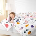 thumbnail image 4 of Castle Fairy Cute Rainbow Queen Comforter Set,Spring Garden Flowers Bedding Comforter Set, 4 of 8