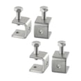 thumbnail image 2 of LOVIVER 4 Pieces C Clamp Hardware Fixed Holder Clip for Woodworking Welding Mounting, 2 of 8