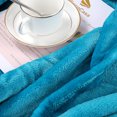 thumbnail image 6 of PiccoCasa Decorative Throw Blanket Flannel Fleece Blanket for Couch Teal King (90"x108"), 6 of 8