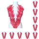 thumbnail image 2 of Toystoory Múltiples opciones de color para apliques de encaje para combinar fácilmente con proyectos Apliques de encaje para bricolaje rojo A rojo un 10Conjunto, 2 of 6