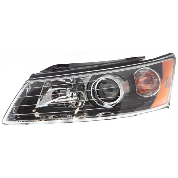 For Hyundai Sonata Headlight Assembly 2006 2007 2008 Driver Side Halogen Hy2502135 921010a000 Walmart Com Walmart Com