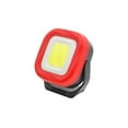 thumbnail image 1 of Luz de trabajo LED recargable con imán y USB, luces de inspección para taller en casa, camping al aire libre, senderismo 10,7*9,4*4,2 cm (rojo) JM, 1 of 4
