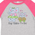 thumbnail image 4 of Inktastic Elephant Future Big Sister Girls Toddler T-Shirt, 4 of 5