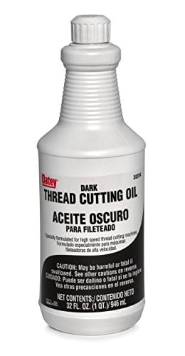 Oatey 30204 High Speed Threading Dark Cutting Oil 32 oz. for Steel/Brass Pipe