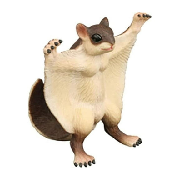 Holzlrgus Animal Figures Plastic Flying Squirrel Animals Action Model Science Project, Learning Educational Toys, Birthday Gift, Cake Topper, for Kids