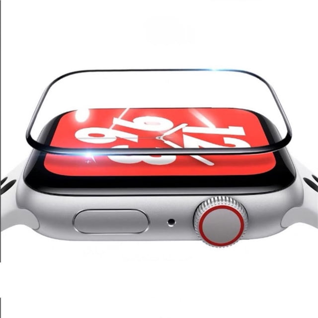 Methold Película protectora de pantalla de 41/45 mm Compatible con la película protectora de reloj de cobertura de pantalla completa iWatch7 Teléfono y Comunicación 45 mm