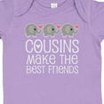 thumbnail image 4 of Inktastic Cousins Make the Best Friends Boys or Girls Baby Bodysuit, 4 of 5