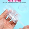 thumbnail image 3 of Shisuyan Plastic Cake Box Push Up Cake Molds Transparent Food Safe Plastic 20 Pcs, 3 of 8