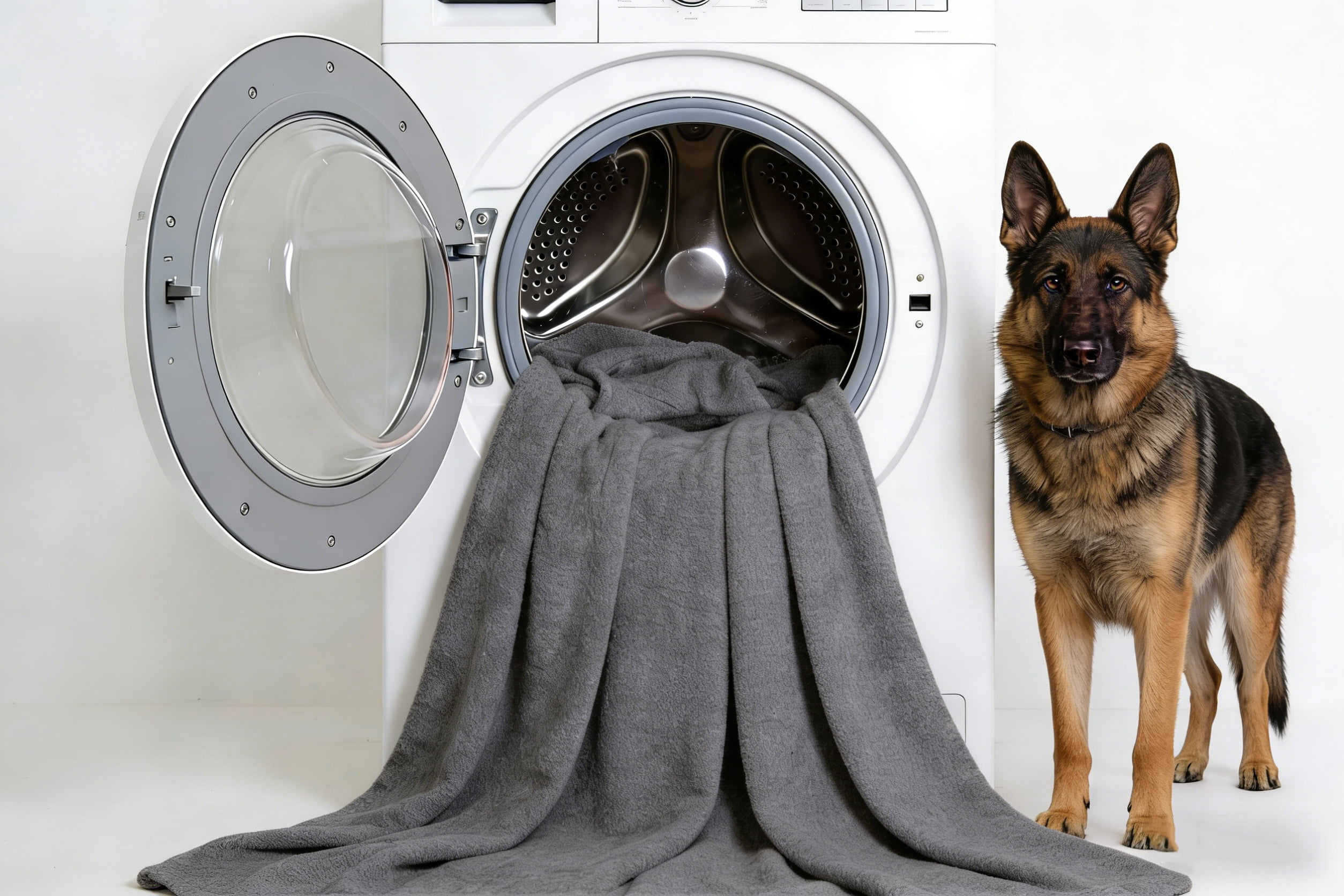 Dog Blanket Washable 150 x 200 cm Grey Flannel Pet Blanket Soft Cozy Throw for Large Dogs Cat Puppy for Bed Sofa Crate Car