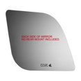 thumbnail image 3 of Fits 11-13 Fd Transit Connect, Left Driver Convex 2 Piece Upper Spot Mirror Glass Lens w/Adhesive, USA, 3 of 6