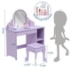 thumbnail image 5 of Juego de Tocador y Maquillaje Infantil con Espejo LED | Amplio Almacenamiento | Seguro y Certificado | Regalo Perfecto para Niñas maquillaje Playset, 5 of 16