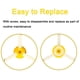 thumbnail image 3 of Paquete de 4 cepillos laterales de repuesto CHAO para iRobot Roomba serie 900 800 700 600, 3 of 5