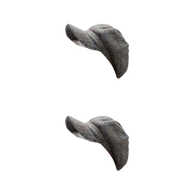 Qarigey Gorros de lana para mujer al aire libre Otoño Invierno octogonales para mantener el calor pintor viaje Tour gorras de protección Type2 NO2