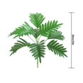 thumbnail image 2 of Planta artificial Hoja Oficina en casa Verdor Decoración Banquete de boda Planta falsa de plástico, Tipo de hoja 5 kenally HA6782-09B, 2 of 6