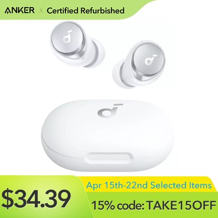 Soundcore Space A40 True Wireless Earbuds Auto-Adjustable Active Noise Cancell