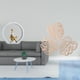 thumbnail image 2 of Figura Abstracta De Niña Con Hojas De Palma, Decoración De Pared De Madera, Arte Creativo De Selva Tropical Para Dormitorio, Estantería Y Baño., 2 of 8