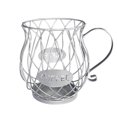 thumbnail image 1 of CNKOO Gold Cup-Shaped Coffee Pod Storage Rack - Metal Countertop Organizer Holds 35 K-Cups  Space-Saving Coffee Bar Accessory  14x15x9.5 cm Rust-Proof Design  Pods & Snacks, 1 of 4