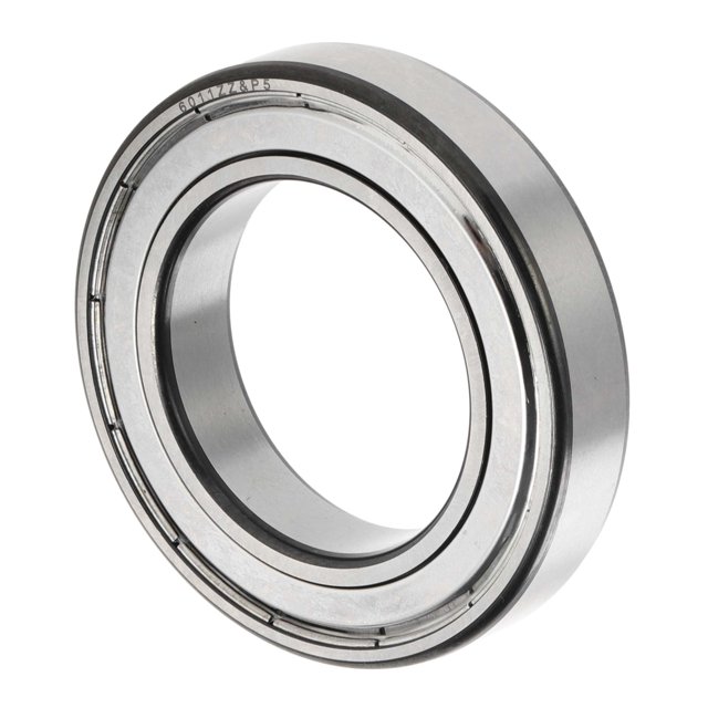 Rodamientos de bolas de ranura profunda Unique Bargains 6011ZZ 55*90*18mm 1Pcs rodamientos lubricados tono plateado rueda de patinete patineta