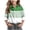 Green, variant on ShomPort Toddler Children Long Sleeve Shirt Striped Color Block Lapel Button Down Regular Tops Cute Clothes with Chest Pockets
