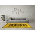 thumbnail image 3 of Ahgly Company Indoor Rectangle Oriental Yellow Industrial Area Rugs, 4' x 6', 3 of 4
