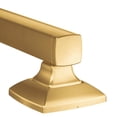 thumbnail image 2 of Moen Brushed Gold Bathroom Safety 18-Inch Stainless Steel Transitional Bathroom Grab Bar, 2 of 6