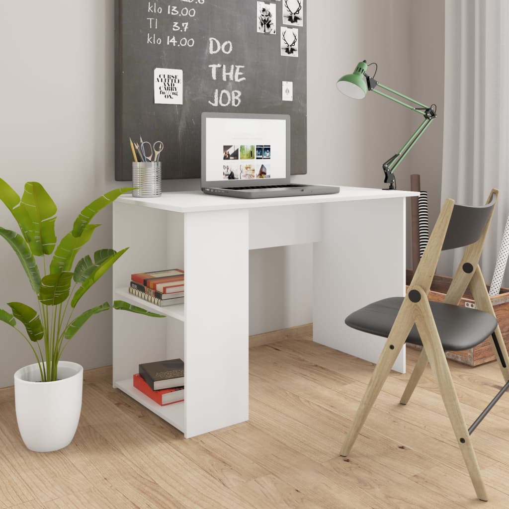 Veryke Home Laptop Notebook Computer Desk, Modern Simple Writing Table