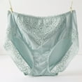 thumbnail image 2 of Sngxgn Women's No Pinching Underwear Breathable Brief Panty(Green,XXXL), 2 of 3