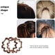 thumbnail image 3 of UPGRATOR 4Ud Ligas De Trenzadas Elasticas De Tela Multicolor Para Coleta Y Peinados Boho, 3 of 8