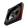 thumbnail image 4 of PC Case Fan Star Ring 140mm 5V 3Pin ARGB Cyclic Mirror Light Effect Lian PWM 650 to 1800RPM Cooling Fan Black B, 4 of 5