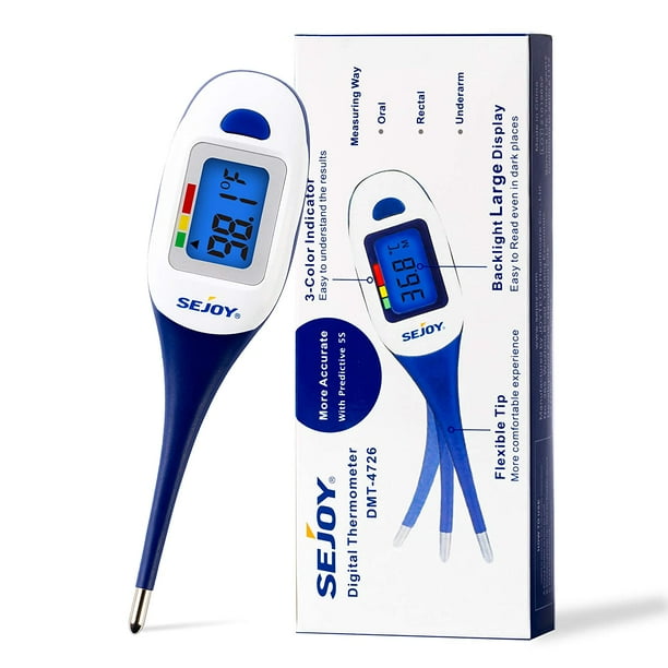 SEJOY Digital Oral Thermometer , Fever Alert, Fast Reading, Accurate Home Thermometer for Adult