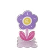 thumbnail image 2 of Soporte para notas con clip para colocar tarjetas, soporte para notas de escritorio, soporte para tarjetas postales Violeta, 2 of 9