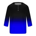 thumbnail image 4 of Kalauyu Men's Henley Shirts Long Sleeve Casual Classic T-Shirts Button Henley Pullover Tee, 4 of 4