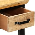 thumbnail image 5 of vidaXL Writing Table 43.3"x19.6"x29.9" Solid Mango Wood, 5 of 10