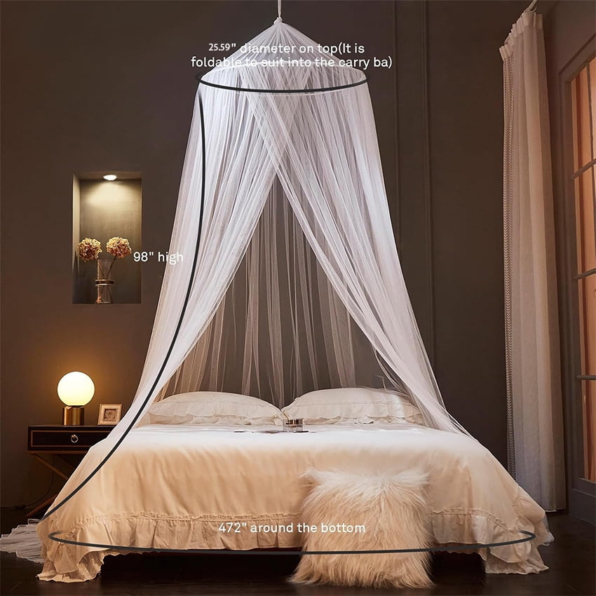 Household Dome Princess Mosquito Net Hanging No-Installation Bed Canopy Tent