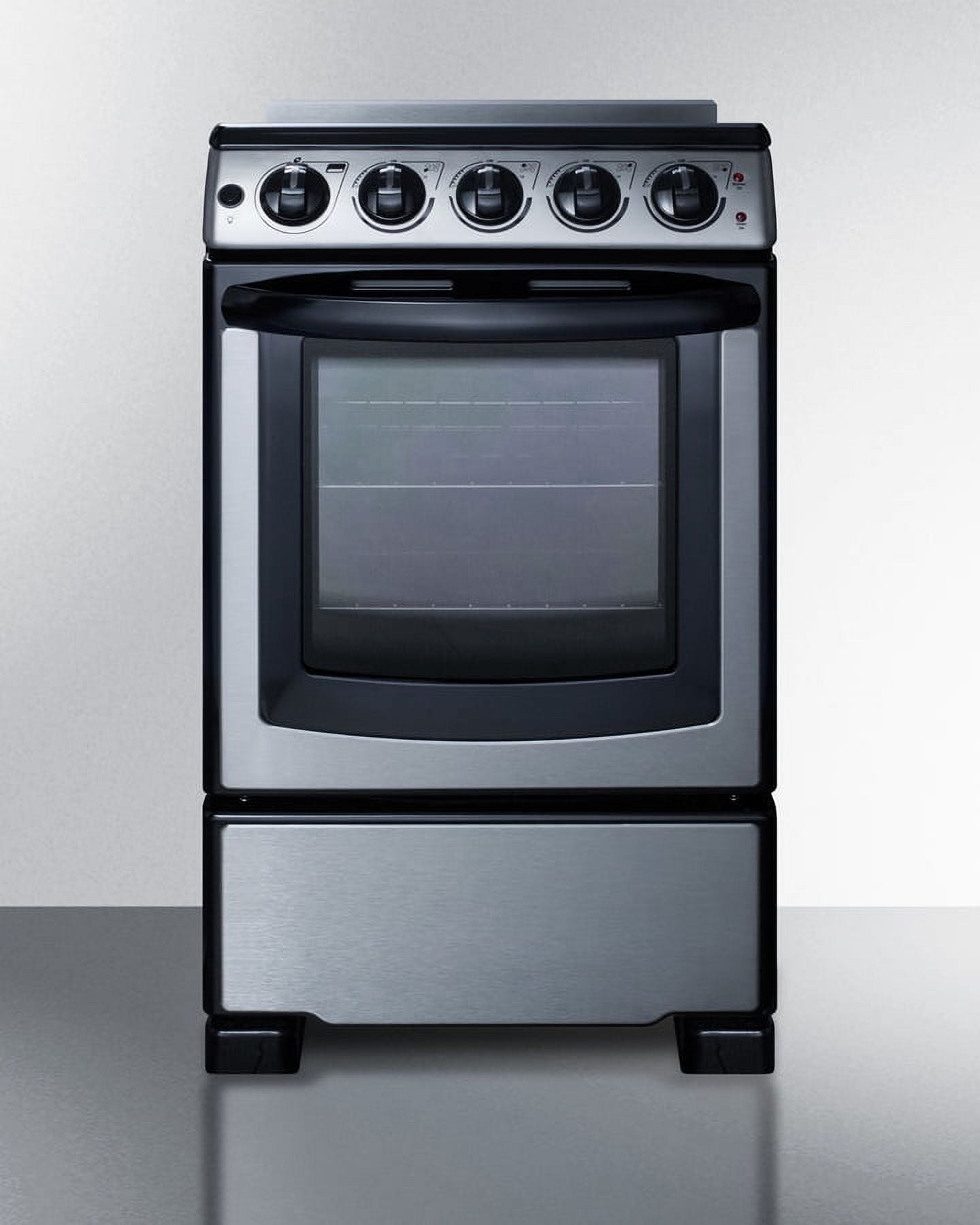 20" Wide Electric Smooth-Top Range