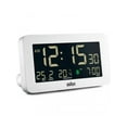 thumbnail image 3 of Braun Digital Alarm Clock with Date, Month and Temperature Displayed, Negative LCD Display, Quick Set, Crescendo Beep Alarm in White, model BC10W., 3 of 9