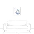 thumbnail image 3 of Creative Products My Heart Believes Unicorn  20x24 Canvas Wall Art, 3 of 5