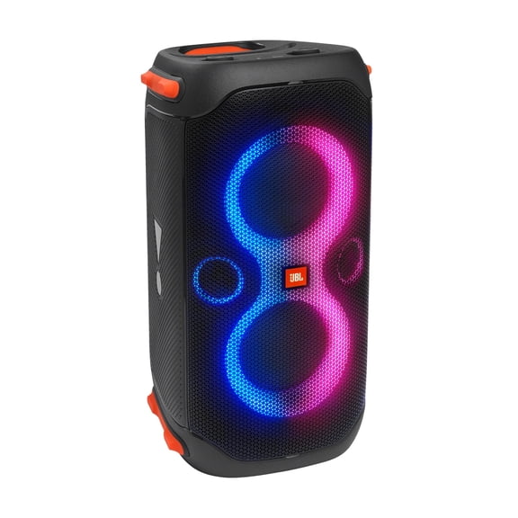 JBL Partybox 110 - Portable party speaker with 160W powerful sound, built-in lights and splashproof design - Black (Sold without manufacturer warranty)