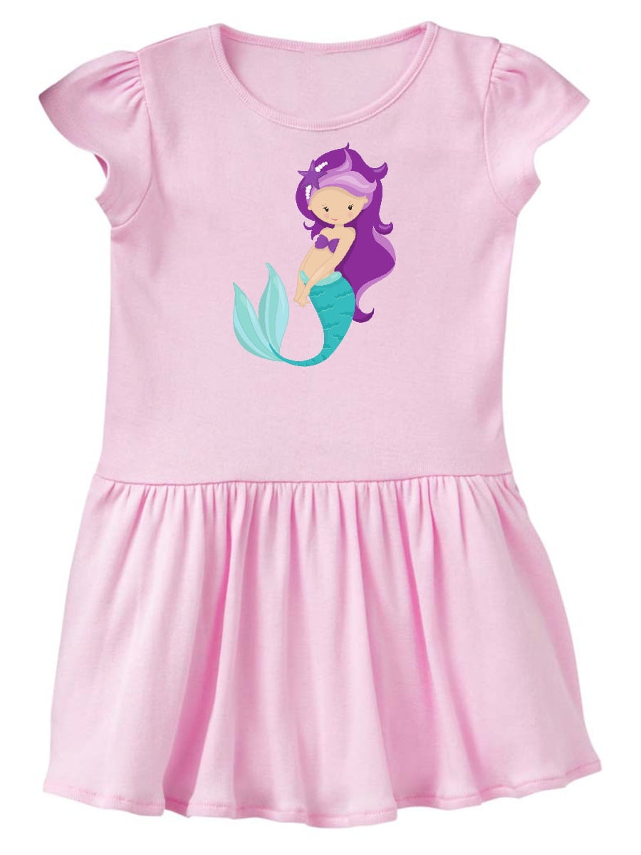 little mermaid purple dress