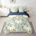 thumbnail image 2 of YST Autumn Decor 7-Piece Rustic Farmhouse Harvest Bedding Set, Twin Size – Cozy Comforter with Fall Theme, 2 of 5