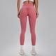 thumbnail image 4 of Pantalones de yoga de mujer de color nude y cintura alta: secado rápido, realzan las caderas, sin líneas incómodas, nailon y spandex, ropa deportiva, tallas S-L, 4 of 8