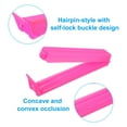 thumbnail image 4 of Sealing Clips 4.3 Inch, 20 Pack Reusable Plastic Bag Clamp Sealer for Food Storage, Rose Red, 4 of 5