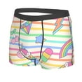 thumbnail image 2 of Disketp Cute Unicorn Men'S Boxer Briefs,Soft And Breathable Cotton Underwear With Comfortflex Waistband, 2 of 8