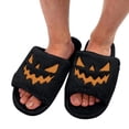 thumbnail image 2 of Basysin Women Halloween Slippers Slip On Soft Plush Warm House Shoes Fashion Fluffy Indoor Slippers Casual Home Footwear for Autumn Winter, 2 of 6