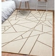 thumbnail image 4 of Chaudhary Living 7.75' x 10' Geometric Indoor Outdoor Area Throw Rug - Beige and Taupe, 4 of 9