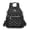 Black, variant on New Stylish Casual Backpack for Men And Women Featuring Diamond Embroidery And Rivets, with a Randomly Directed Pull Head
