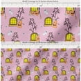 thumbnail image 2 of Soimoi Cotton Cambric Fabric Haunted House,Pumpkin & Ghost Halloween Printed Fabric 1 Yard 56 Inch Wide, 2 of 7