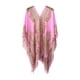 thumbnail image 1 of Vestido capa de gasa para mujer, accesorios de gasa con estampado floral para la playa Rosa, 1 of 8