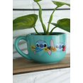 thumbnail image 2 of Disney Lilo & Stitch Aloha Ceramic Soup Mug With Vented Lid | Holds 24 Ounces, 2 of 7